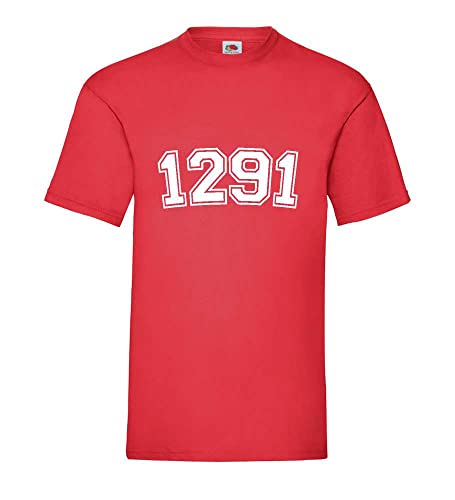 T-shirt pour homme rouge de qualité supérieure en taille XXXL robuste