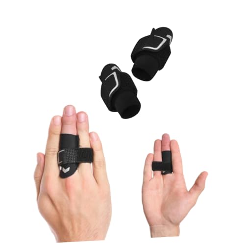 Ipetboom Finger Protector Cover Black Flexible Sports Sleeve for Volleyball Basketball Lightweight Breathable Design Durable Finger Guard Support for Outdoor Activities