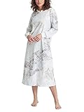 Ringella Damen Nachthemd mit Strickbündchen Champagner 40 2511147,Champagner, 40