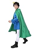 C-ZOFEK Ranking of Kings Bojji Cosplay Cloak for Christmas Green Robe Halloween Costume