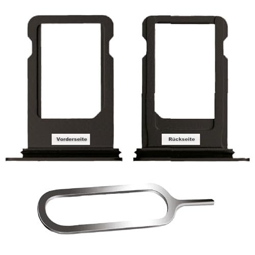 IS-TECK SIM-Kartenhalter Ersatz SIM-Tray Kompatibel mit iPhone SE 2020 inklusive SIM-Nadel SIM-Kartensteckplatz (Für SE 2020 in Schwarz) IS-TECK SIM-Kartenhalter Ersatz SIM-Tray Kompatibel mit iPhone SE 2020 inklusive SIM-Nadel SIM-Kartensteckplatz (Für SE 2020 in Schwarz)