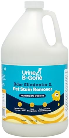 Urine B-Gone Enzyme Cleaner for Human, Cat & Dog Urine, Original,...