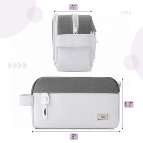 Image of Mr. Pen- High Capacity Pencil Case, Large Pencil Pouch with 3 Compartments and 2 Pockets, Large Pencil Bag with Smooth Zipper, Cute Pencil Case Pouch Organizer, School Supplies for Teens