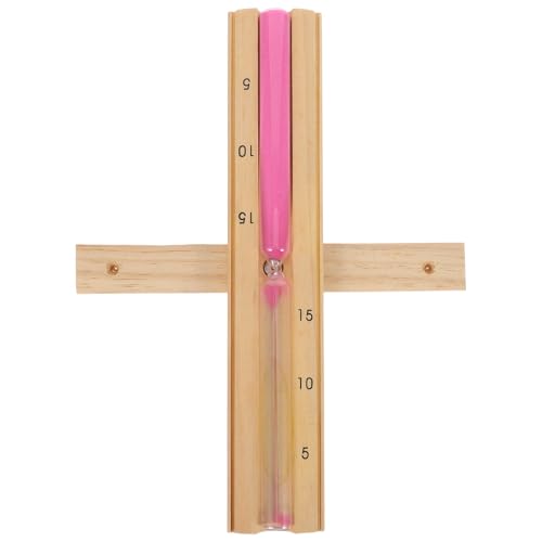 Toyvian Temporizador De Reloj De Arena De Madera para Sauna De Minutos Resistente Al Calor para Saunas De SPA