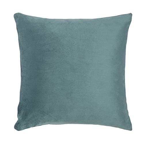 Image of Cazimo Velvet Cushion Covers for Bed, Sofa and Couch - 16 * 16 inches | Ideal for Living Room | Set of 2, Green