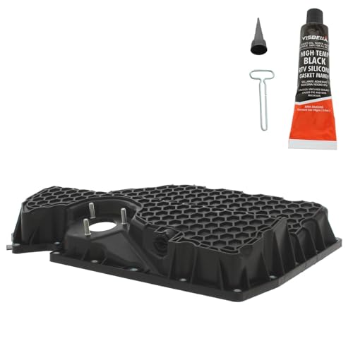 Image of XYZ Parts Engine Oil Sump Pan With Gasket Sealant With Sensor Hole Replacement Compatible With Volkswagen Golf Mk7 5G1 Hatchback 2013-2020 2.0 Petrol - 06K103598A, 06K103598G, 06K103600AA