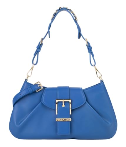 Sac à épaule Valentino Cassandra bleu - Finitions haut de gamme et design épuré
