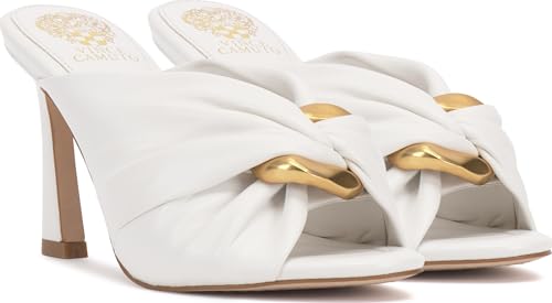 Image of Vince Camuto Patie Buckle Gathered High Heel Sandal
