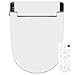 Produktbild VOVO VB-6100SR Electronic Smart Bidet Toilet Seat, Oblong, Self-Cleaning Nozzle, Solid Steel, Night Light, Deodorisation, Environmentally Friendly Energy Saving, Heated Seat, Made in Korea