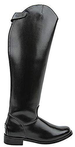 MB-3 Men's Man Horse Riding Mounted Police Patrol Tall Boots with Back Zipper Equestrian Color Black3