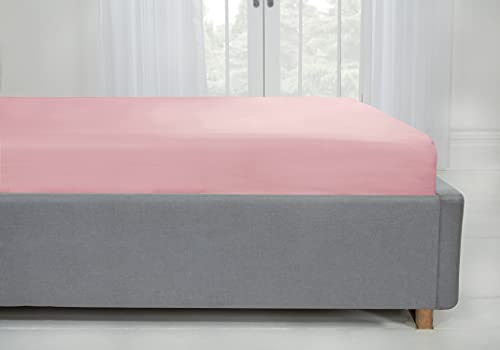 Emma Barclay Lyla Fitted Sheet in Blush Pink - Single - Image 3