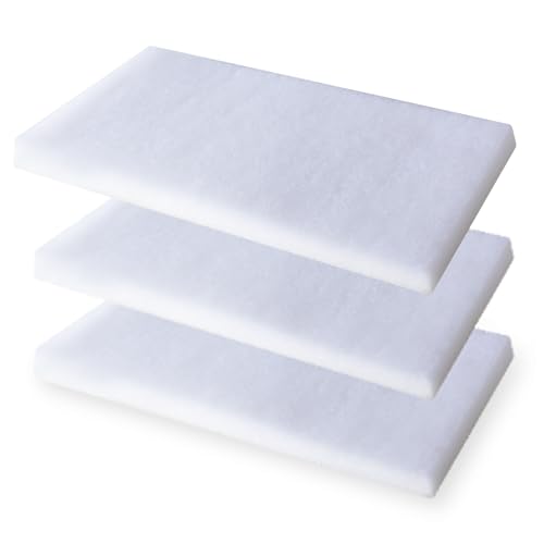 WECREAT 3 PCS Pre-Filter Cotton Replacement - Filter Refills Accessories for WECREAT PP2301 Solder Smoke Fume Extractor