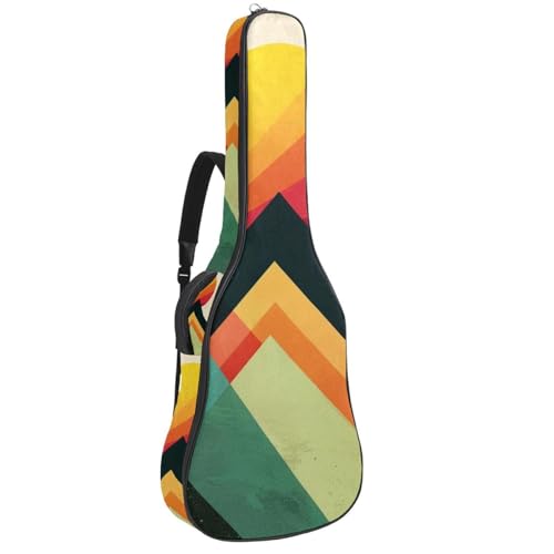 Sac de transport pour guitare acoustique élégant en textile Oxford renforcé