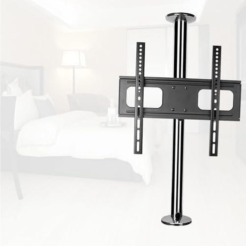 THEGA LCD TV 360 Degrés Cadre Tournant - Support TV Mural for Télévision Plat Et Incurvé LCD LED, Support TV Inclinable Et Pivotant, Compatible avec Écran De 32 À 55 Pouces(86-114cm)