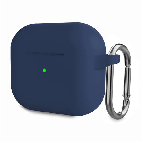Case Capinha Proteção Para AirPods Capa Slim de Proteção para AirPods 3 Design Leve (Azul Marinho)