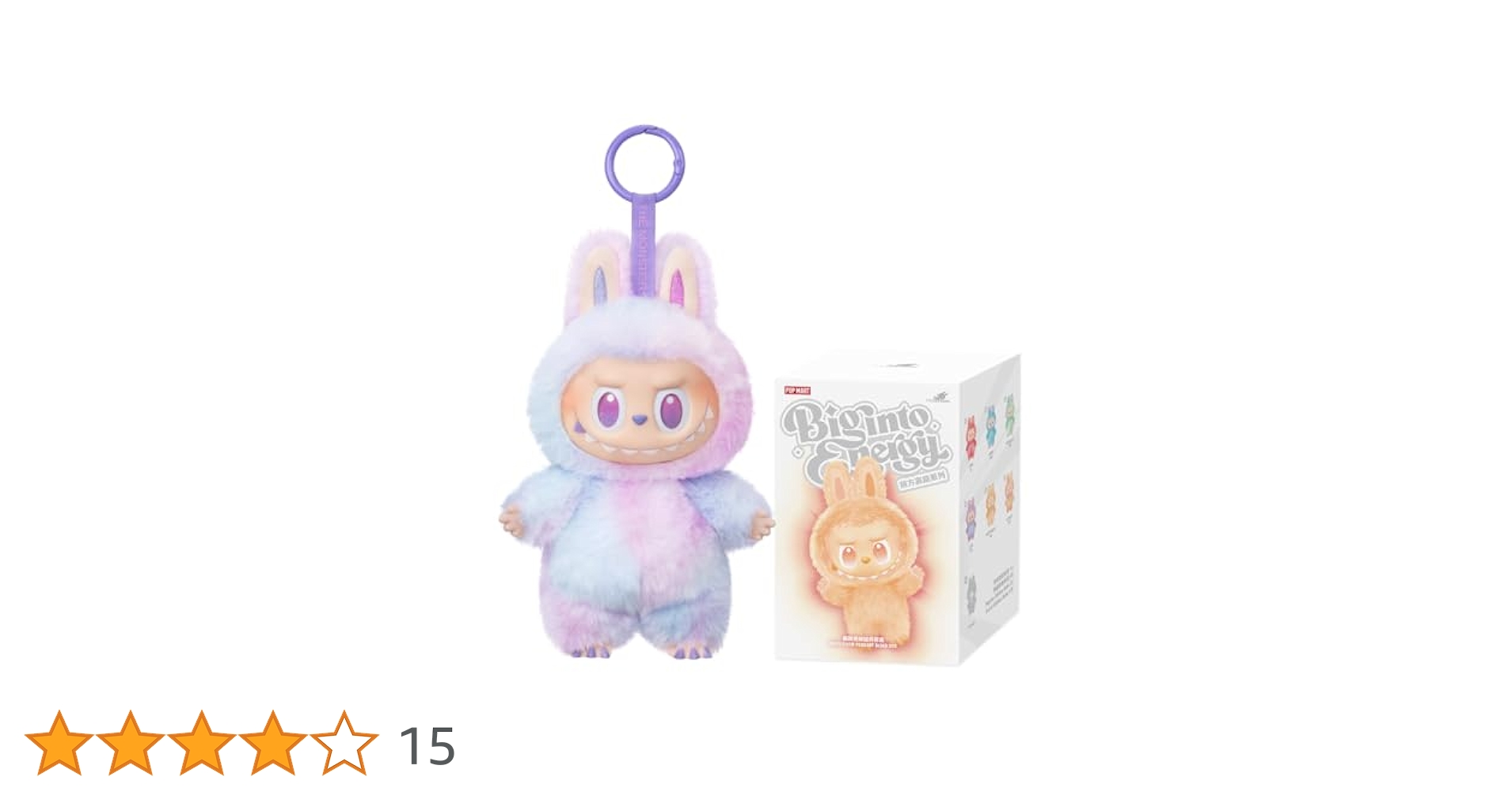 POP MART Big Into Energy ぬいぐるみ2個セット Amazon.co.jp: POP MART THE MONSTERS Big into Energy シリーズ