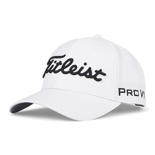 Titleist Tour Performance Golf Hat, White