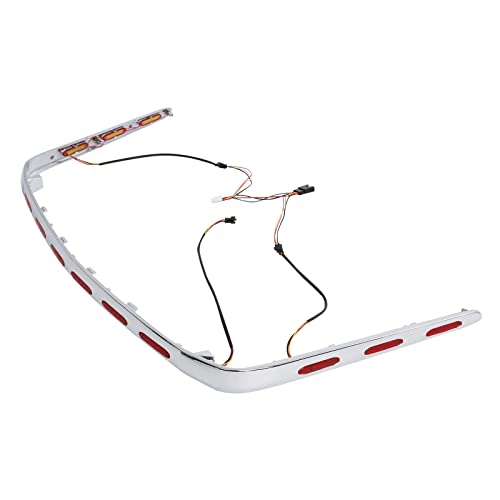 TCMT Rear Trunk Decoration Trim Molding Cover LED Lights Fit for Honda Goldwing 1800 GL1800 2001-2011