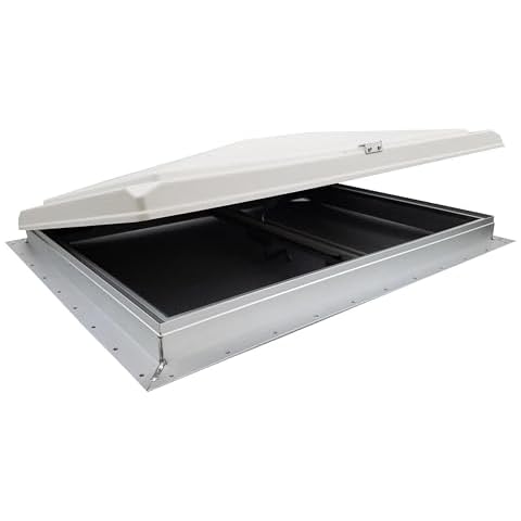 HENG’S INDUSTRIES 48621-C2-ES RV Roof Escape Hatch Cut-Out 19 1/4" x 26 1/4" Cover