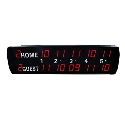 Marcador digital LED electrónico multi deporte con control remoto