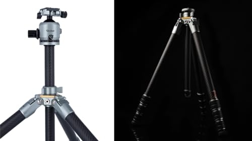 Rollei Carbon-Mittelsäule- Erweiterung für Lion Rock Pro – Schnelle Höhenverstellung, Erhöht Maximalhöhe auf 177 cm, Leicht und Stabil, Gewichtshaken für zusätzliche Stabilität