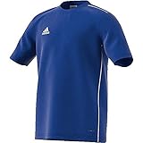 adidas Logo on the front adidas Kinder CORE18 Y Jersey, Blau (bold blau/White), 140