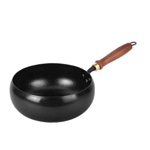 Mini Wok de acero inoxidable hecho a mano 24 cm miniatura 1