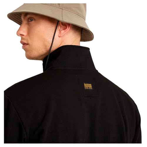 G-Star Herren Nifous Zip Thru Sweatshirt, Schwarz (dk Black D25122-D566-6484), XS – Ansicht 6