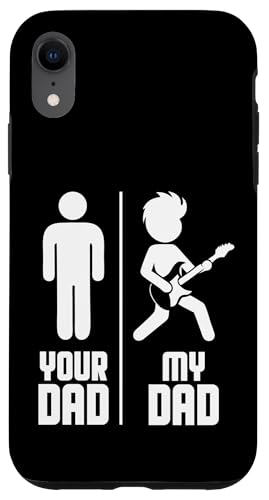Your Dad My Dad Guitar Custodia per iPhone XR
