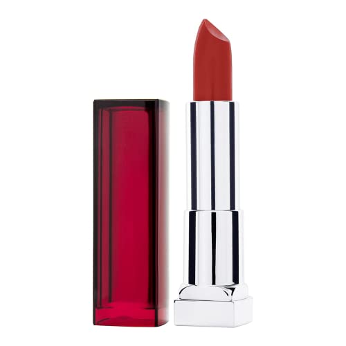 Maybelline New York Make-Up Lippenstift Color Sensational Lipstick Citrus Flame/Knalliges Rot mit pflegender Wirkung, 1 x 5 g