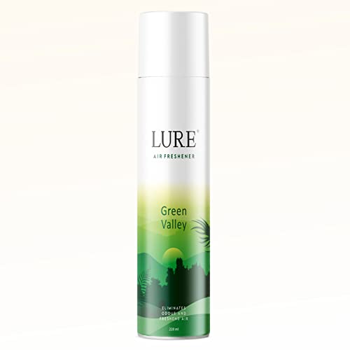 Image of LURE Room Freshener Spray|Air Freshener For Home And Office - Green Valley (220Ml Each, Pack Of 4)