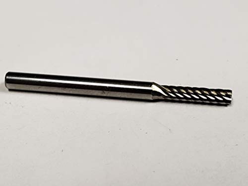 Fresa cilíndrica de carburo sólido, corte simple, forma A miniatura 3