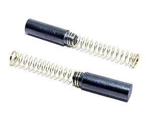 Bhavya Enterprises 10 Pcs Motor Carbon Brushes with Spring for Sewing Machine Accessory- Round