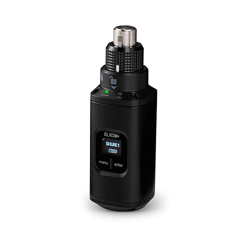 Image of Shure SLXD3+ Plug-On Wireless XLR Transmitter