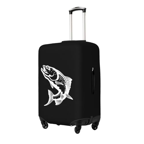 Rainbow Trout Travel Luggage Cover Suitable for 18-32 Inch luggage2