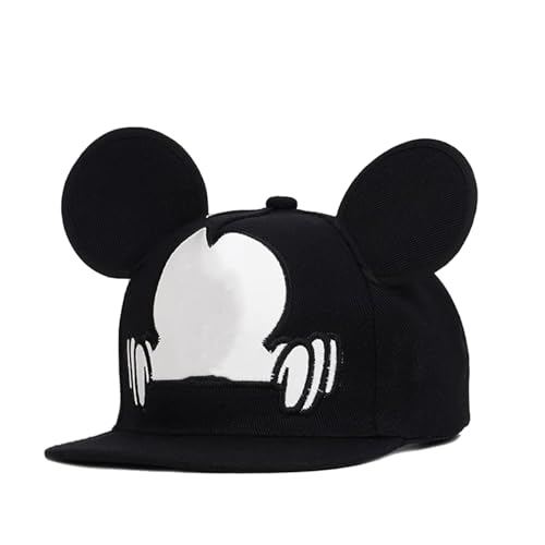 Uivic Boys Girls Mouse Ear Baseball Cap Kids Cute Adjustable Snapback Trucket Hat for Children Ages 2-12 (#2)