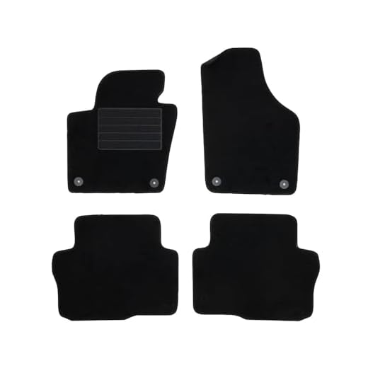 Auto Fußmatten passend für VW Sharan ab 9/2010-2023/für Seat Alhambra ab 10/2010-2023 AZUGA AZ10082537 Automatten