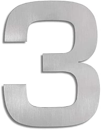 Blomus, Numero civico in acciaio Inox, 3