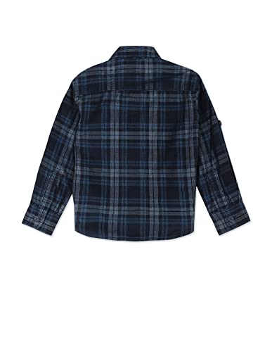 Image of U.S. POLO ASSN. Boy's Checkered Regular Fit Shirt