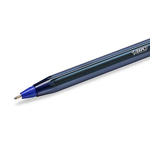 BIC Cristal Exact Thin Tip Ballpoint Pen (0.7mm) - Blue Box of 20 992605