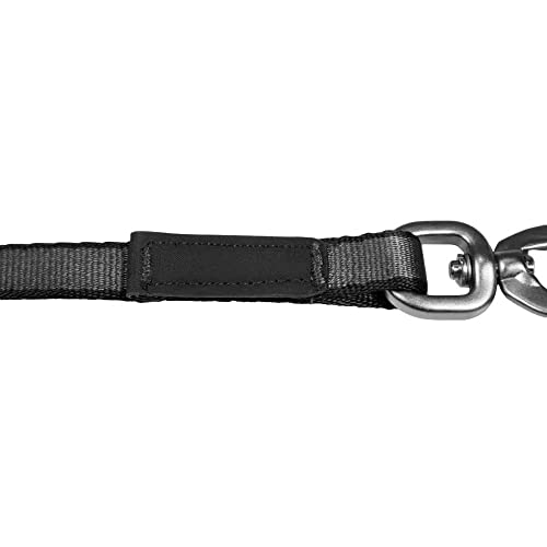 Non-stop dogwear Move Leash 1.5m Breite 15mm |15815| komfortable Hundeleine, Farbe:Orange