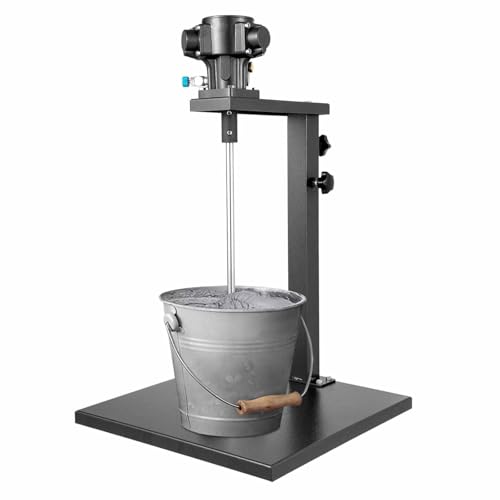 zxmeimm Automatic Lifting Mixer for Industrial Paint Mixing Pneumatic Paint Mixer Automatic Lifting Air Agitator Blender Stirrer Ink Glue Mixing Machine Air Agitator Blender Stirrer