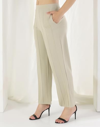 Image of Selvia Women's Tops and Trouser Co ord Set| Lycra Dress for Woman Stylish