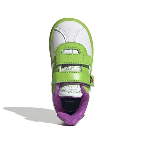 Image of adidas Boys Vl Court 3.0 Slip On Sneakers Shoes Casual - Pink, White