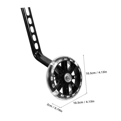MAGICLULU Ruedas de Entrenamiento para Bicicleta 4 piezas Ruedas Auxiliares Ajustables con Estabilizadores de Equilibrio Intermitentes Compatibles para Niños y Accesorios para Bicicletas miniatura 2