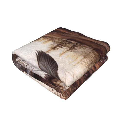 Couverture légère colverts pour cocooning sur canapé et lit - 3