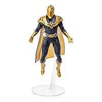 McFarlane Toys, 7-Inch DC Black Adam Dr. Fate Action Figure with 22 Moving Parts, Collectible DC Black Adam Movie Figure with Stand Base and Unique Collectible Character Card – Ages 12+