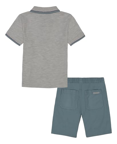 Image of Calvin Klein baby-boys 2pc Polo Short Set