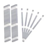 Colaxi 50x Thermal Glue Strips Binding Tapes Office Supplies 12 mm Thermal Binding Strips Multifunctional for Pictures Reports Files, 3 Point