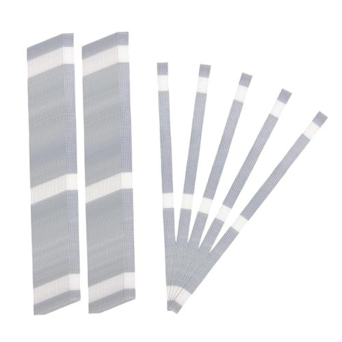 Colaxi 50x Thermal Glue Strips Binding Tapes Office Supplies 12 mm Thermal Binding Strips Multifunctional for Pictures Reports Files, 3 Point